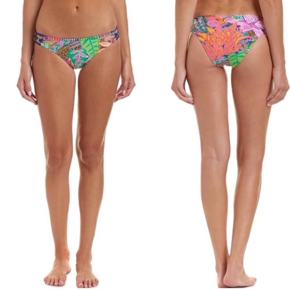 NWT Trina Turk Tropical Escape Bikini Bottoms - 8 - Picture 2 of 8